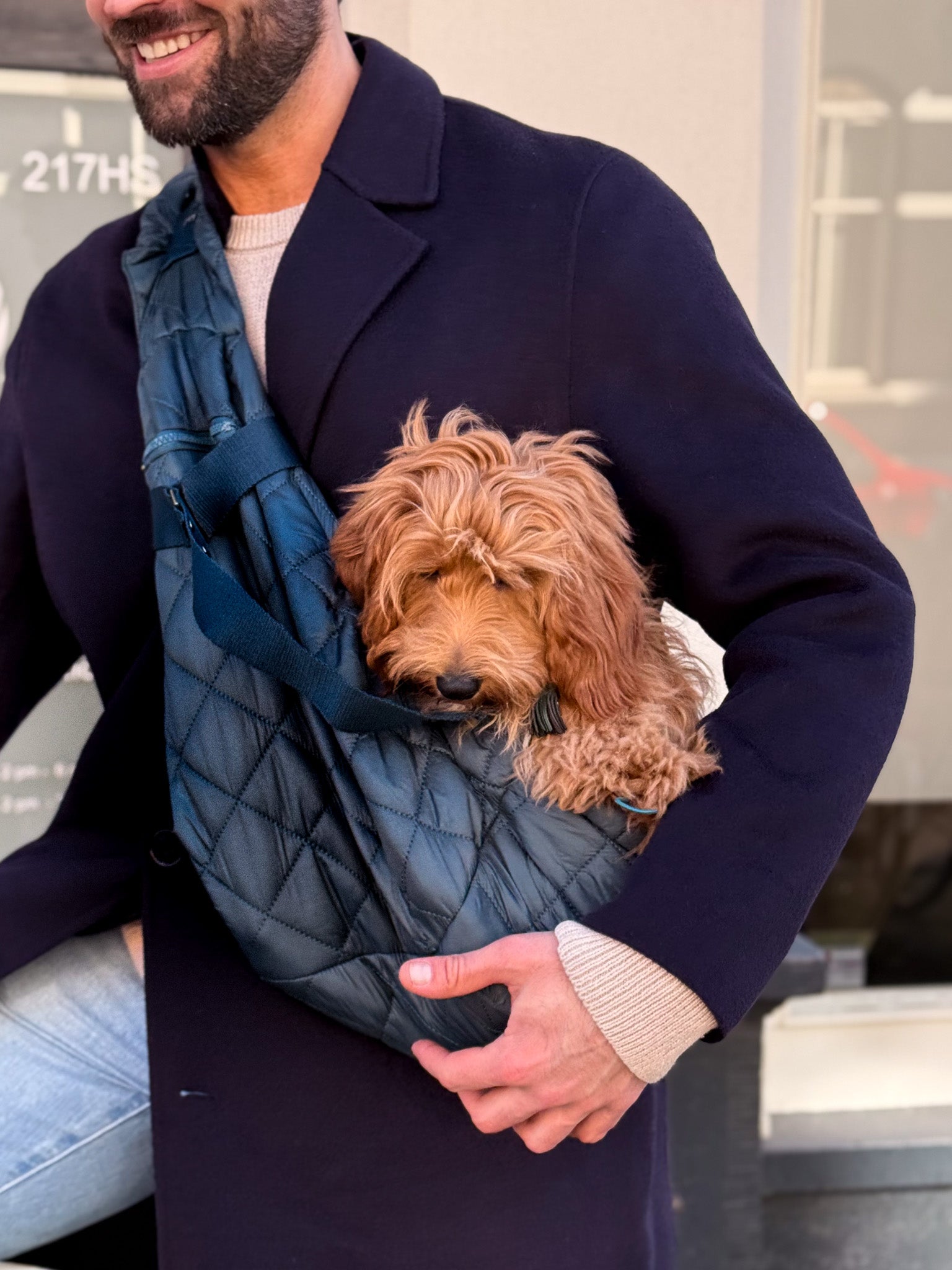 Bob & Scottie luxe hondendraagtas voor kleine honden en puppy's 