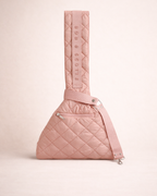 Bob & Scottie luxe hondendraagtas roze voor kleine honden en puppy's 